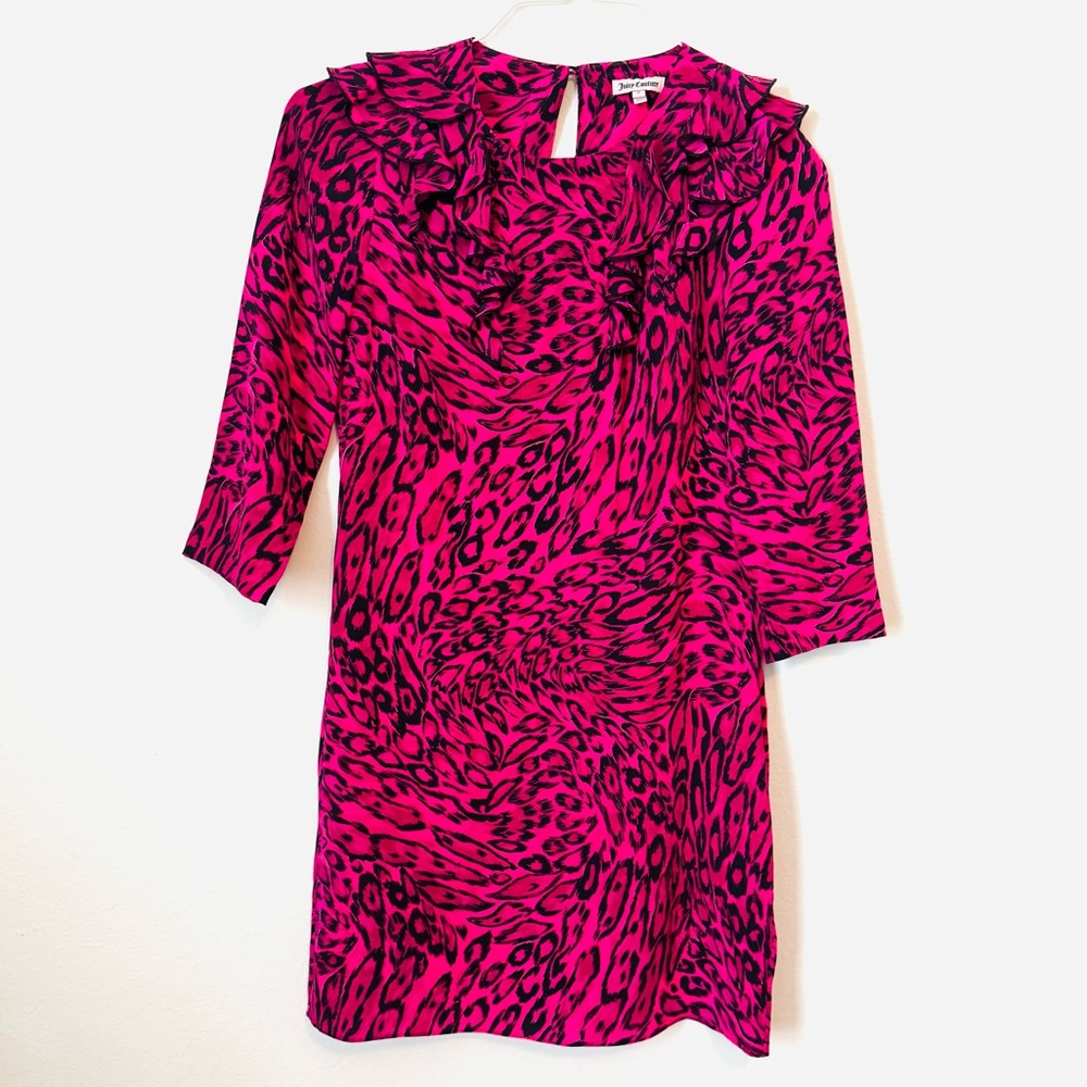 Juicy Couture Leopard Print Mini Dress size 0